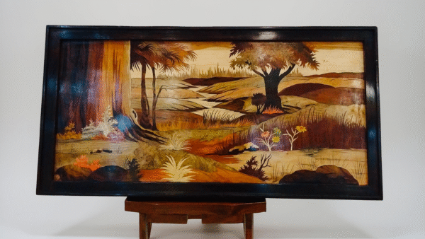 Pastoral Rosewood Inlay Panel